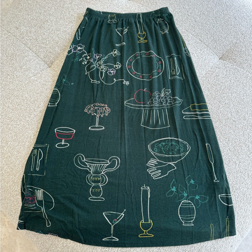 LISA SAYS GAH MIDI SKIRT-SIZE XSMALL